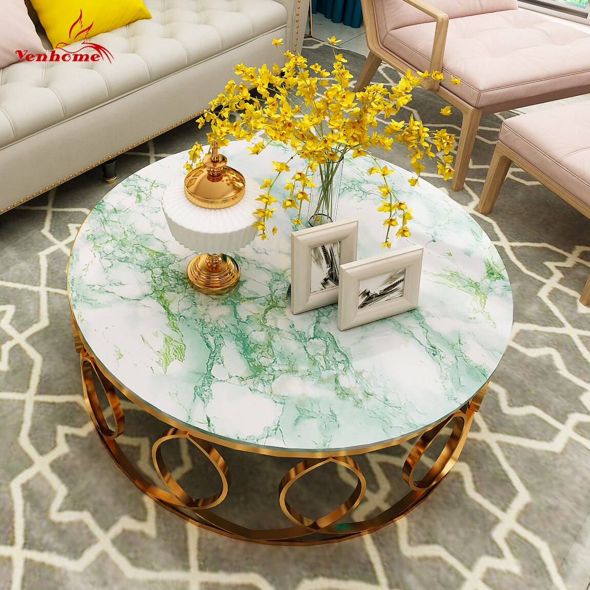 PVC Marble Contact Paper for Countertops Kitchen Cabinet Vinyl Film Removable Self adhesive Wallpaper Home Decor Wall Stickers