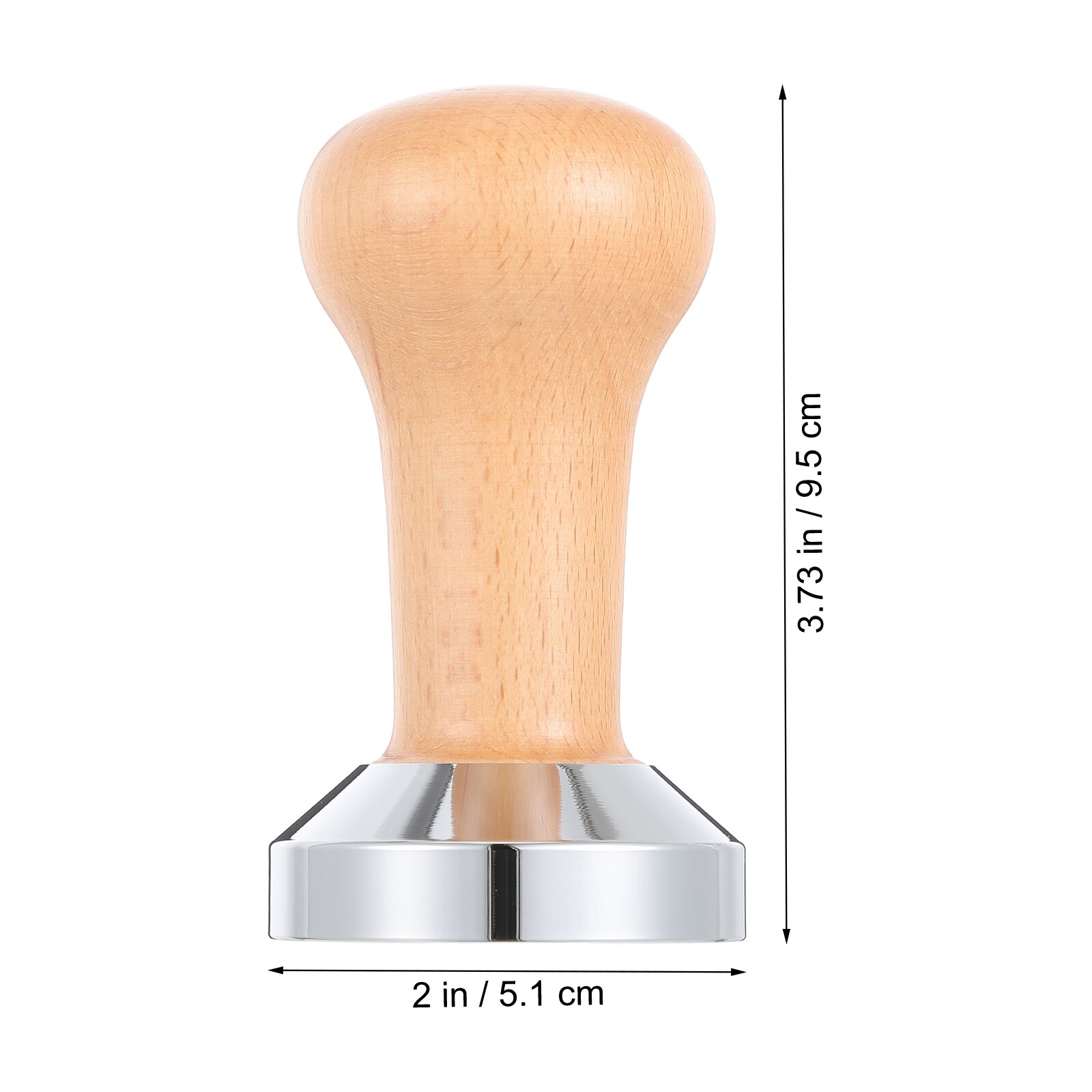 1pc Stainless Steel Coffee Tampers Coffee Bean Pressing Tool Coffee Presser