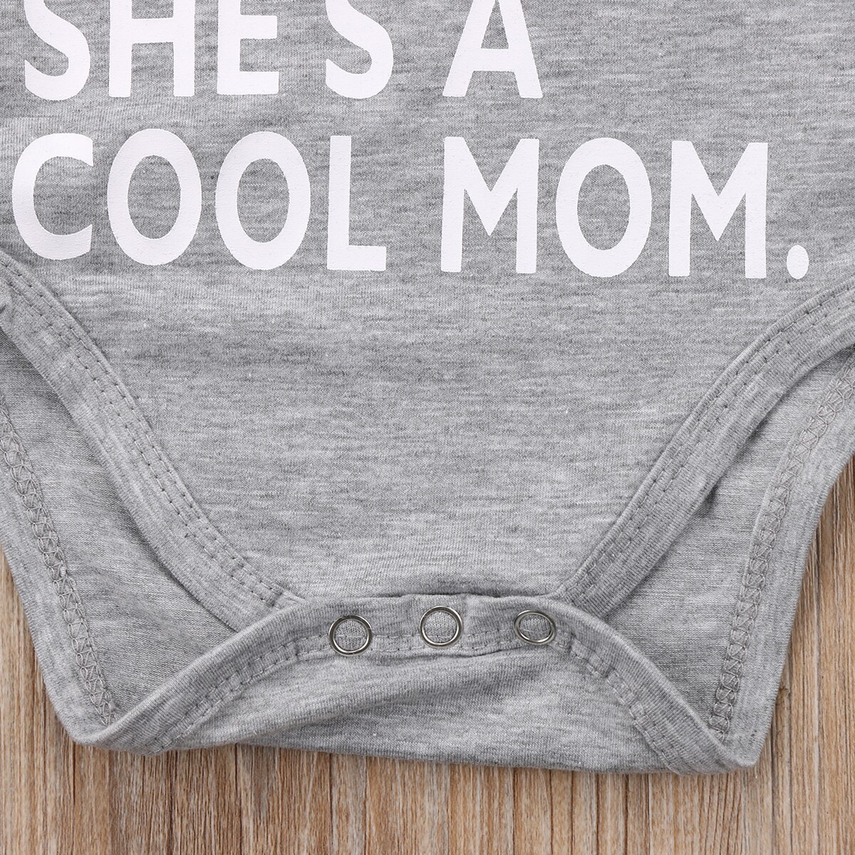 0-18m lässige Baby-strampler mit kurzen ärmeln und buchstabenprint aus baumwolle für jungen und mädchen