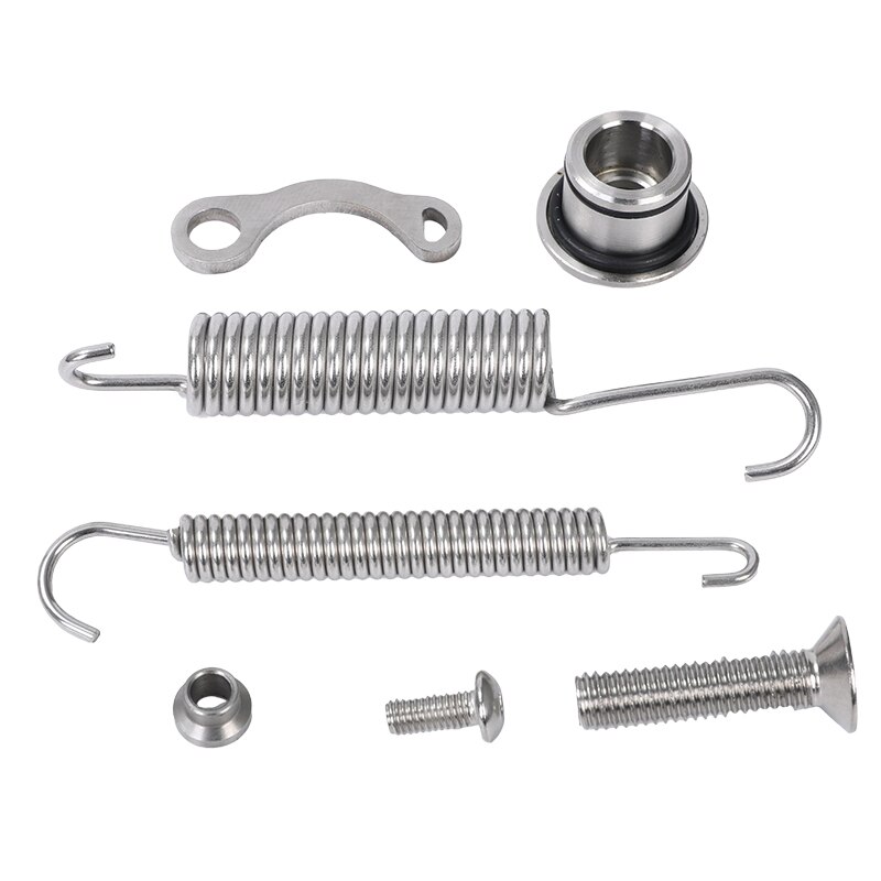 NOBIMOTO-support latéral de stationnement béquille + ressort moto CNC alliage forgé pour EXC EXC-F XC XC-F XC-W EXC-R XCF-W EXCF XCW XCR-W: Champagne