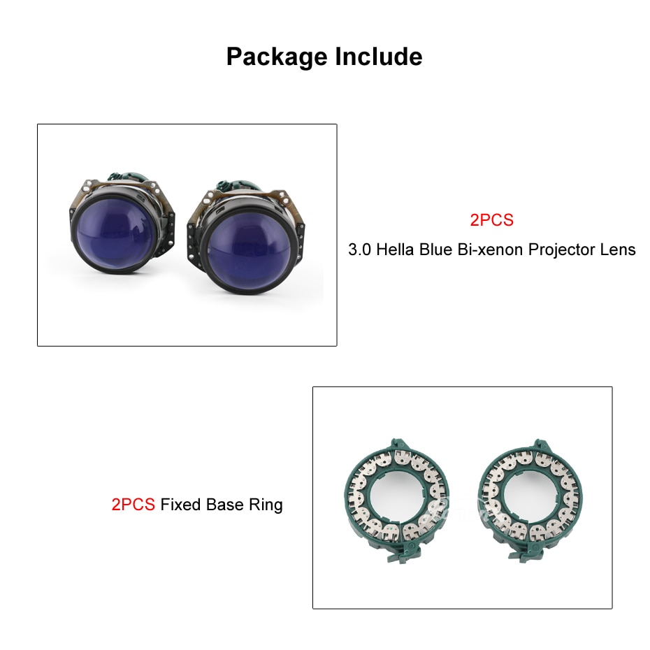 RONAN Upgrade 3.0 Bi xenon hella 5R G5 projector blue film lenses headlight retrofit DIY D1S D2H D3S D4S D2S car headlamp