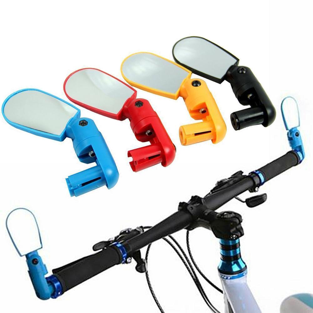 Espejo retrovisor ajustable para manillar de bicicleta de montaña, accesorios para ciclismo de carretera, gran angular, 2 unidades