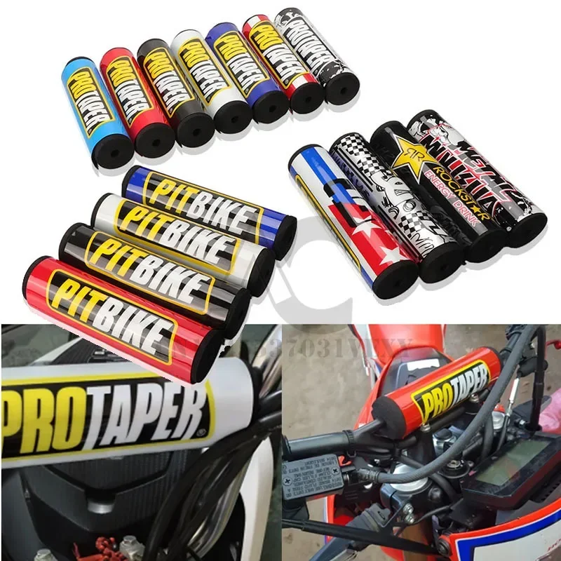 20 cm Motorrad-Lenkerpolster für Lenker – universelle Passform für Moto-Cross, ATV, Quad, Schmutz Fahrrad, BMX-Brustschutz aus weichem Schaumstoff, langlebig