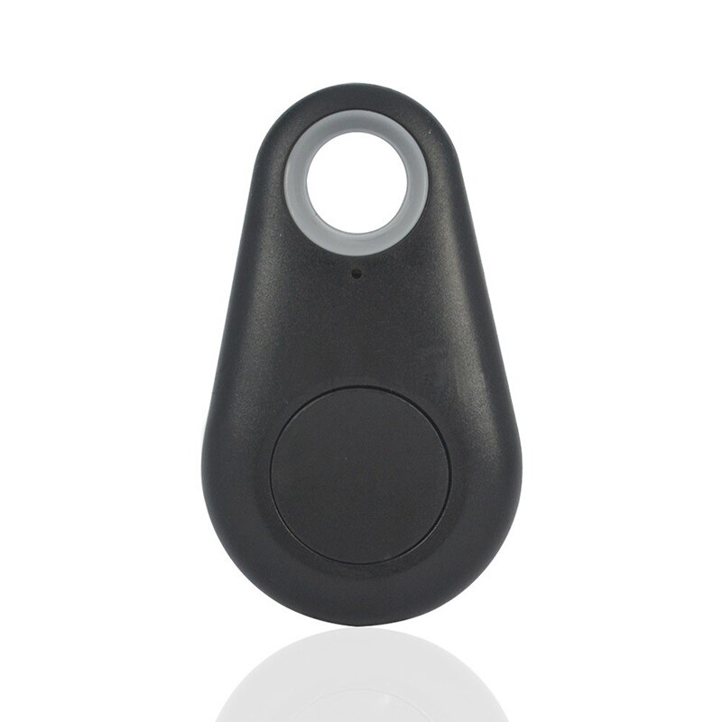 Mærke smart finder bluetooth tracker itag nøgle finder børn kæledyr taske pung smart tag gps locator alarm til iphone android: Sort