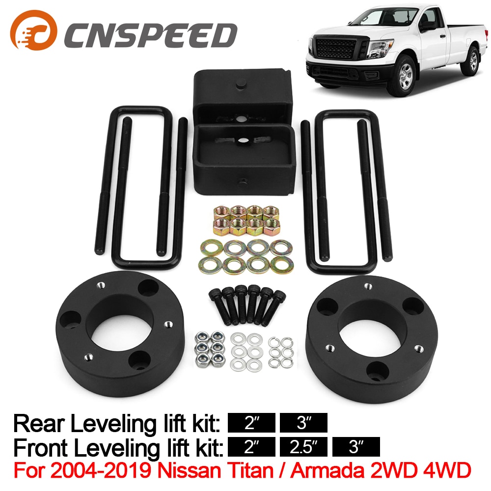 2004 Fits Nissan Titan 2.5" Front 3" Rear Leveling Lift Kit 2WD 4WD