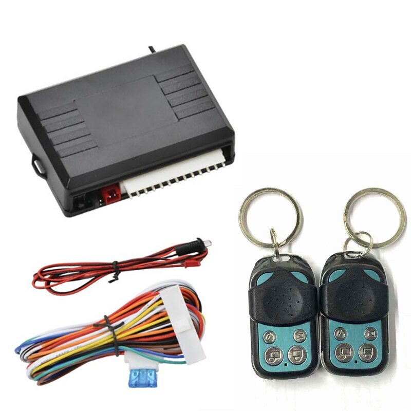 Centralized Lock Keyless Entry System Central Locking Car Alarm Accessories Door Windows Remote Control Trunk Key DIY Universal: 03