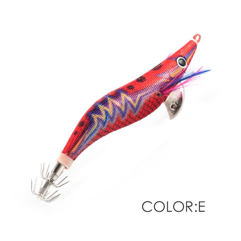 LETOYO 3.5 #18.5g 110mm Luminous przynęta na kalmary Search grzechotka przynęta na kalmary ging dla połowów morskich przynęta przynęta ośmiornica mątwy kałamarnica hak: E