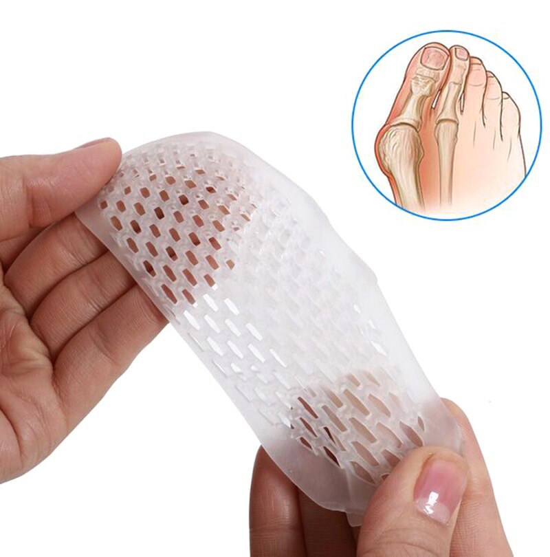 1 Paar Teen Pads Zachte Siliconen Gel Anti Shock Pad Middenvoet Correctie Voetverzorging Schoenen Inlegzolen Wandelen Accessoires