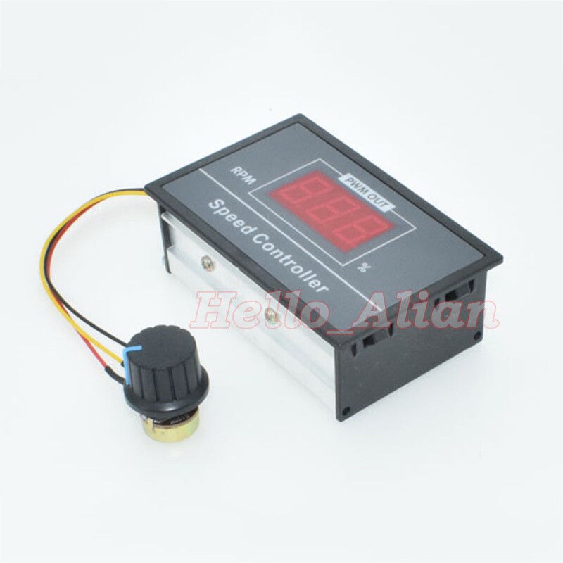 Regolatore Di Velocità Motore DC PWM 6V-60V 30A – Display LED Digitale – Generico