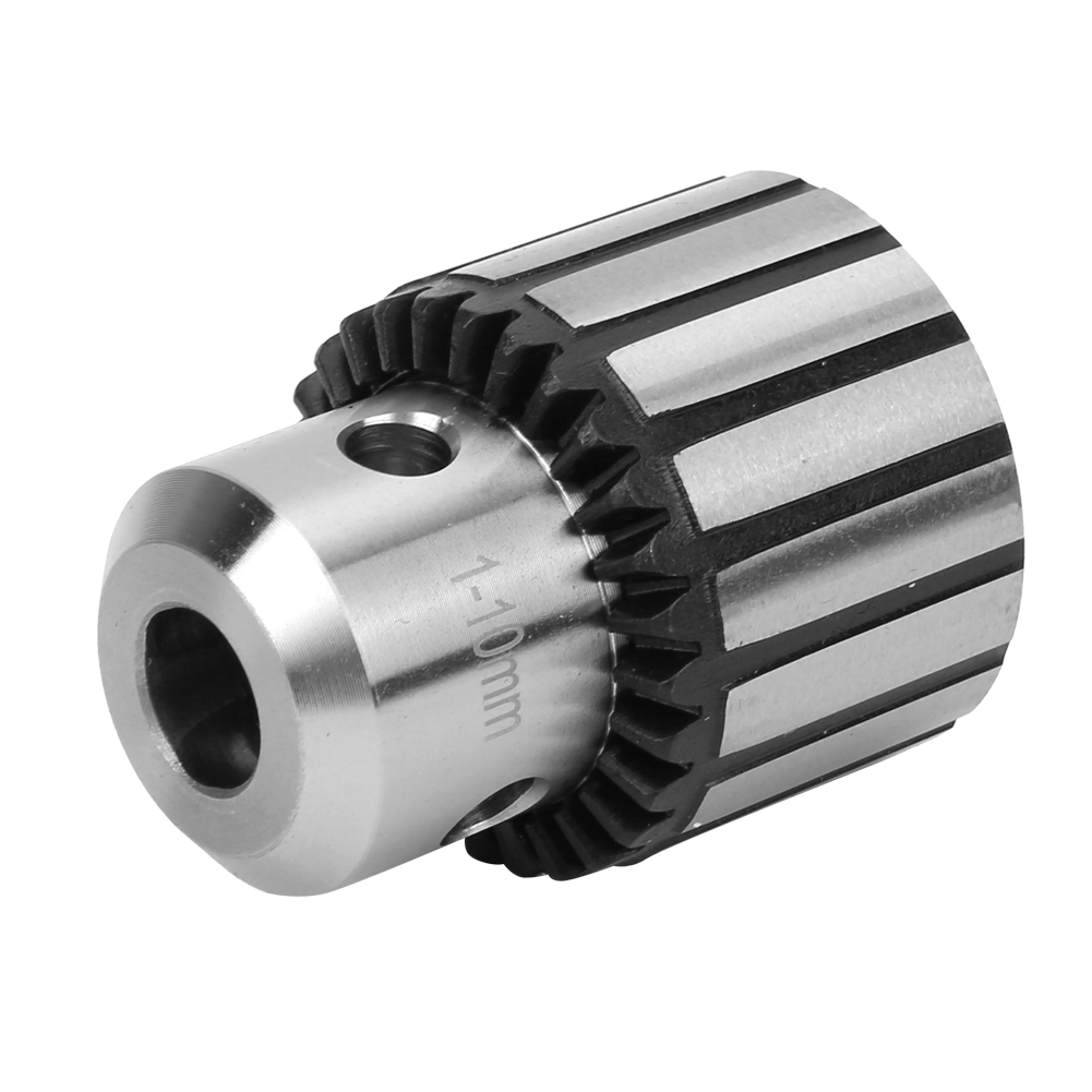 B12 Key Type Drill Chuck High Speed Steel High Accuracy Taper Mounted Drill Chuck 1-10mm Clamping Range