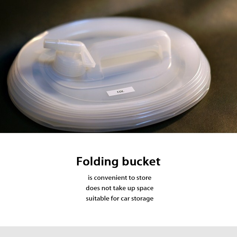 Overe 1pc bil sammenleggbar bøtte vannlager til renault megane 3 støvkost logan captur clio chevrolet cruze aveo captiva