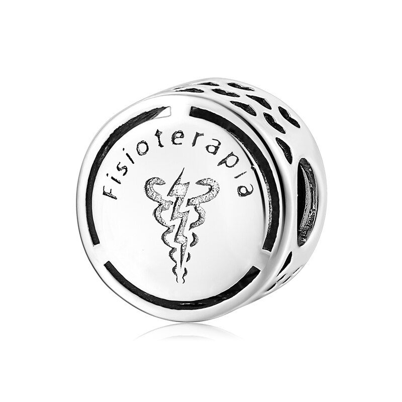925 Sterling Zilveren Carreira Major Geneeskunde Kralen Fit Originele Armband Sieraden Maken: PC0269
