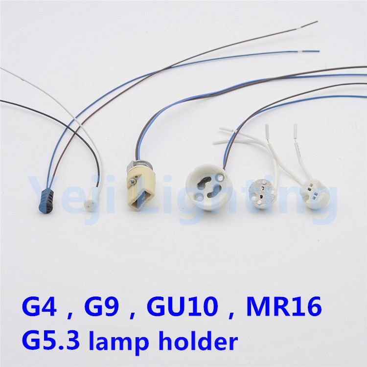 G4 keramische lamphouder G5.3/G9/GU10 lamphouders Pin type lamphouders verlichting accessoires