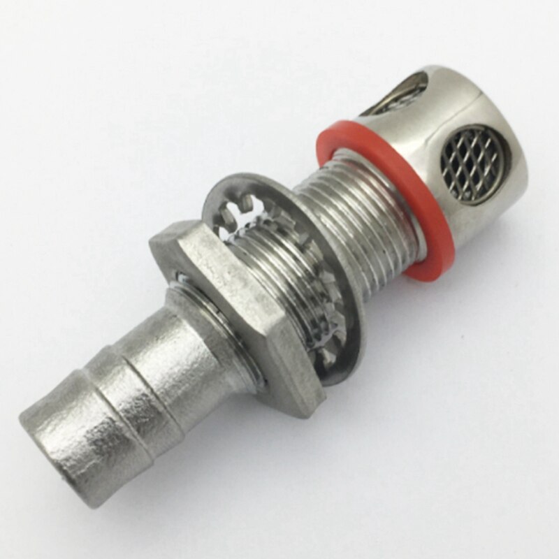 Marine Grade 316 Stainless Steel Gas Fuel Tank Vent Through Hull Boat Yacht Accessories