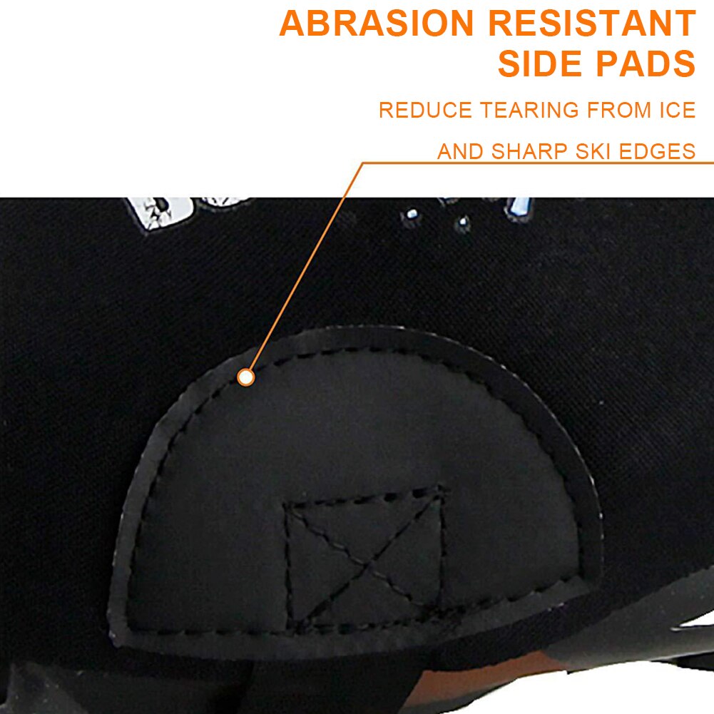 2pcs Warm Protective Cover Ski Boot Anti-freezing Lightweight Half Palm Compact Easy to Carry and Reusable