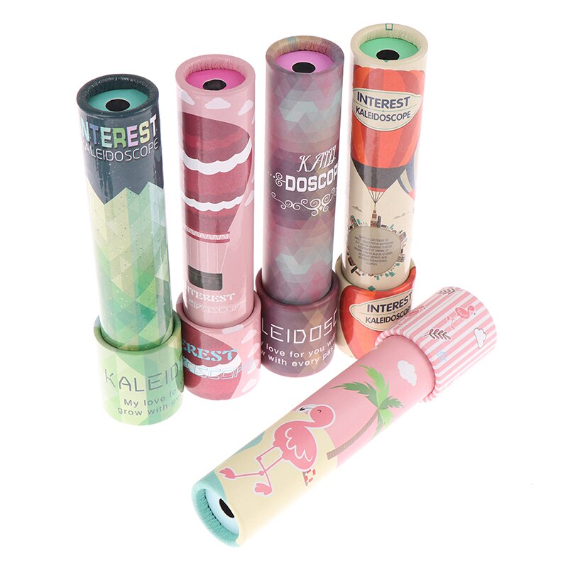 1Pcs Schaalbare Roterende Kaleidoscopes Uitgebreide Rotatie Verstelbare Fancy Gekleurde Wereld Baby Speelgoed Kinderen Autisme Kid Speelgoed