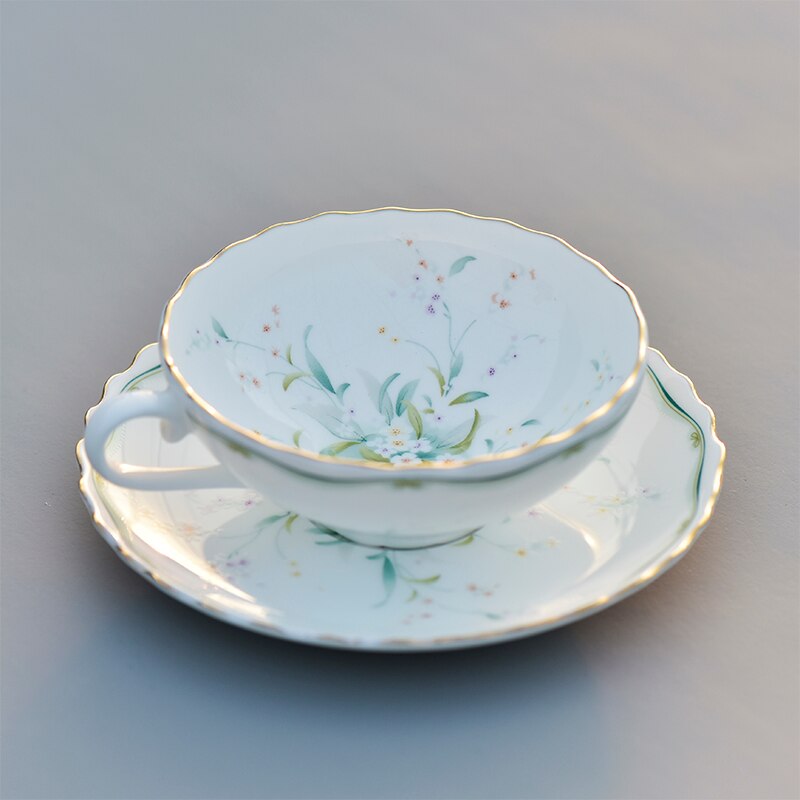 Luksusowe oryginalne kubki śniadaniowe ceramiczne kreatywne filiżanki kawy Espresso usługi popołudniowa herbata porcelana kostna Kaffeetasse kubek robić herbaty zestaw