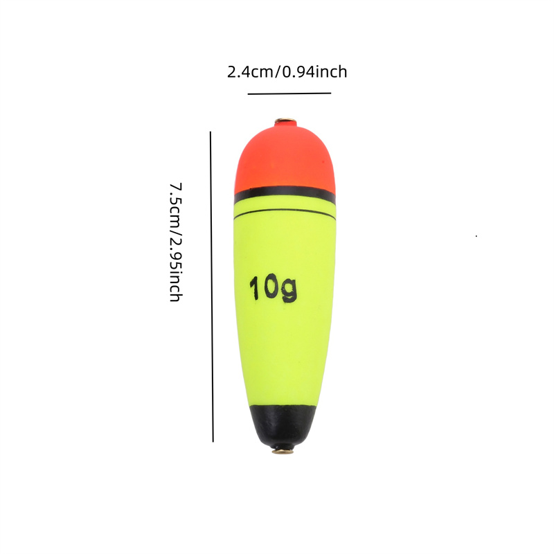 4 pz 10g-120g Schiuma Galleggiante Da Pesca Galleggiante Galleggiabilità EVA Elastico Boya Galleggiante Da Pesca Pesca Alla Roccia Bobber Flotador Peche Boia Affrontare