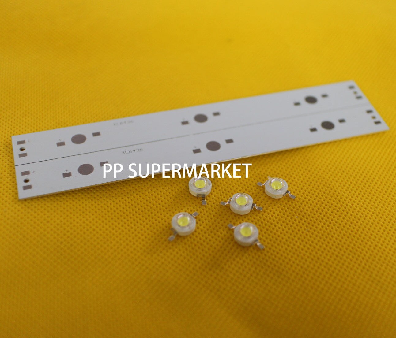140mm x 16MM Aluminium PCB Leiterplatten für 3x1 w, 3 w, 5w LED in Serie