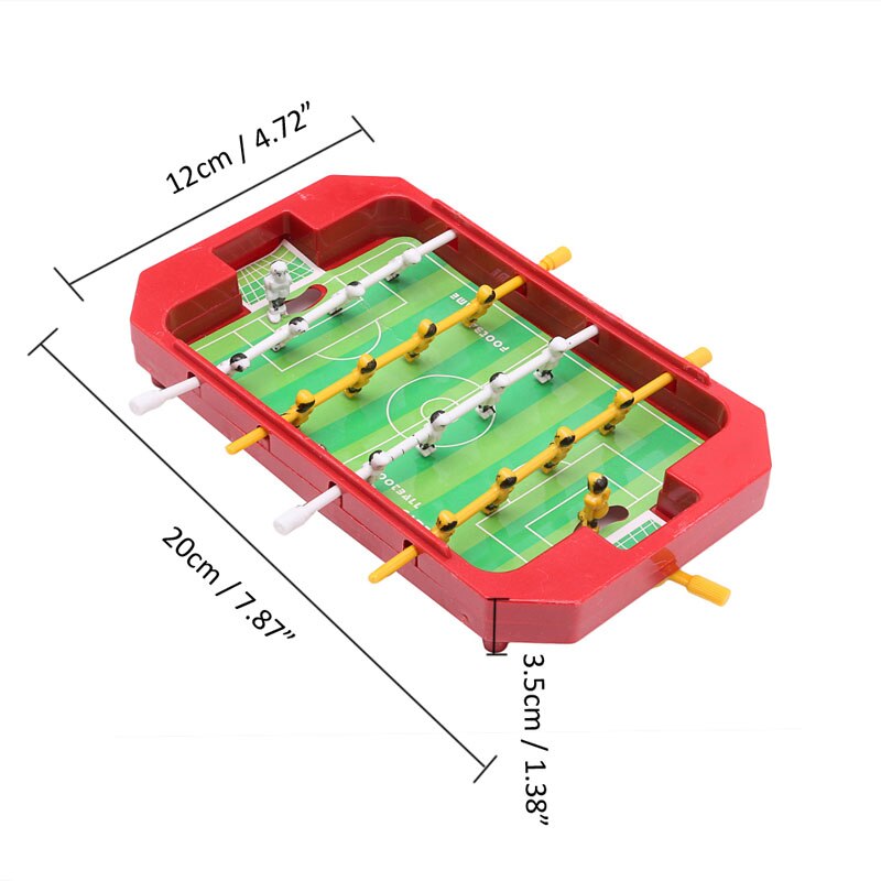 OOTDTY, Mini Mesa de fútbol, mesa de fútbol, máquina de juego de fútbol, juguete de para el hogar para niños, soporte de