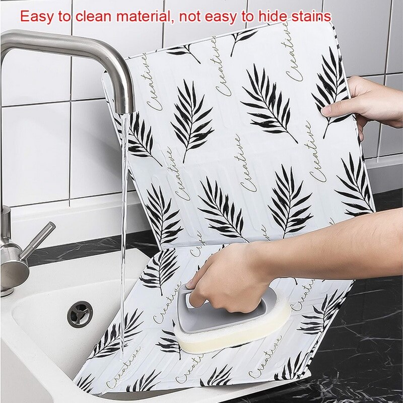 Feuille huile déflecteur aluminium bloc Cactus imprimé huile plaque barrière poêle cuisson isolation thermique Anti-éclaboussures cuisine outil