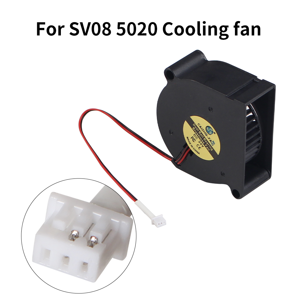 Ventilateur de refroidissement rapide et silencieux à double boule pour imprimante 3D, pour SV08 3010 4010 5020