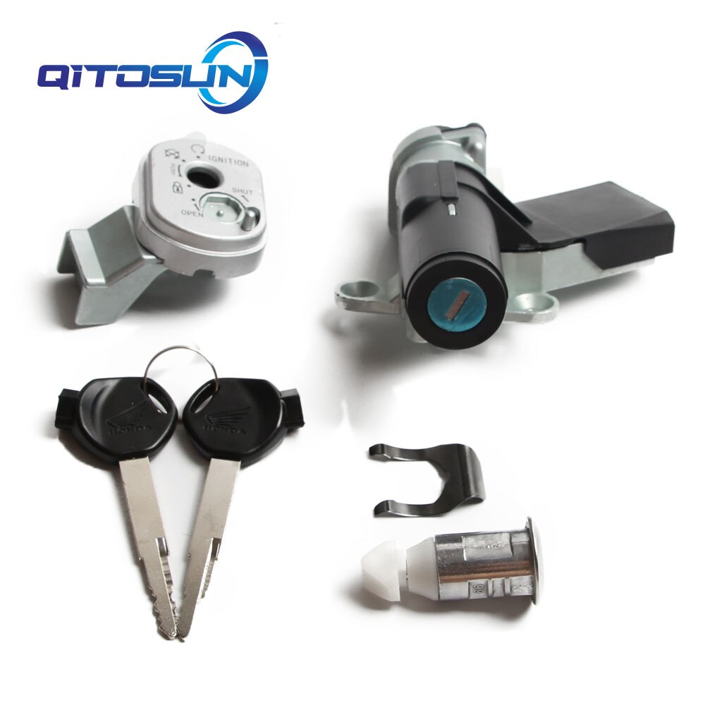 Motorfiets Accessoires Motor Onderdelen Contactslot Lock Sleutel Voor Honda Dio AF61 AF62 Vandaag