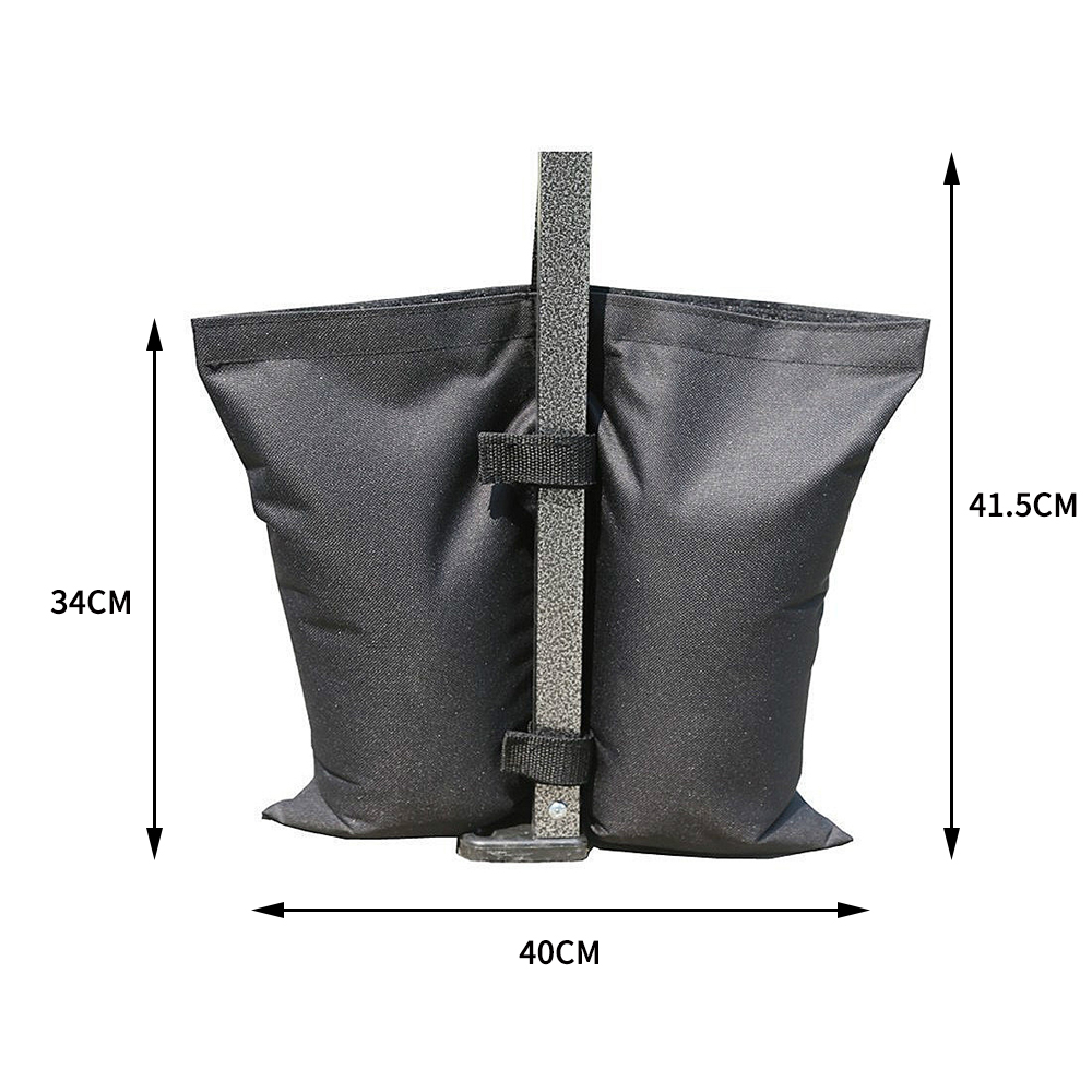 Garden Gazebo Foot Leg Feet Weights Sand Bag For Pavilion Market Stall Marquee Party Tent Tent Fixed Sandbags Can Be Folded: black