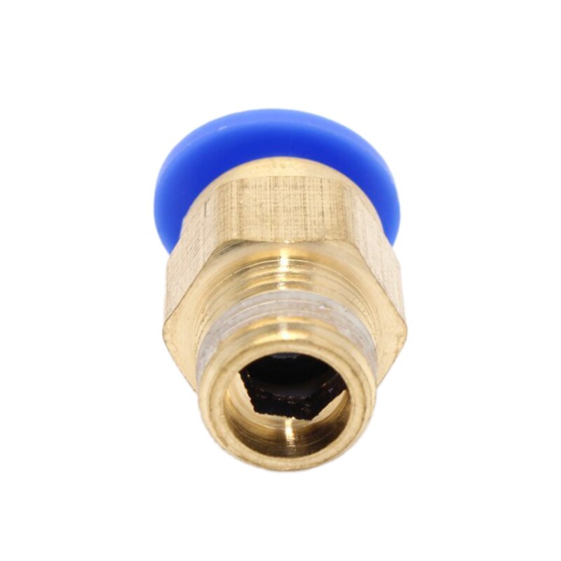 Universal 6mm 1/8'' PT Male Thread 5PCS Pneumatic Connector Joint Quick Fast Fittings
