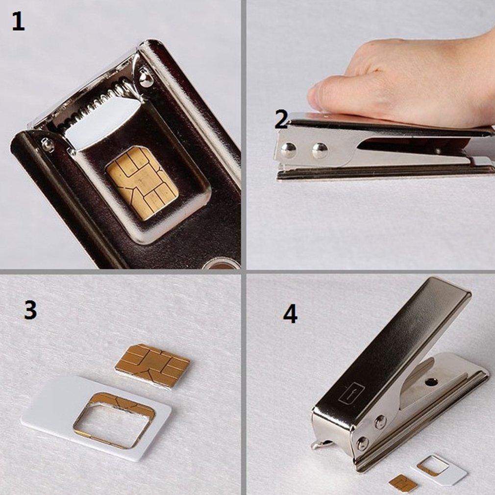 Einfach Betriebs Standard Mikro Sim-karte auf Nano SIM Cutter schneiden Für iPhone 5 5G 5S 5C Neueste tropfen