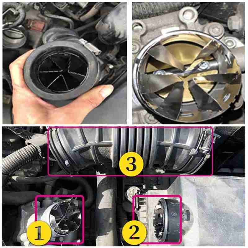 TopSpeed-turbocompresor de coche, adaptador de turbocompresor de coche, ventilador ahorrador de combustible de Gas, acelerador modificado, turbina ahorradora de combustible de admisión