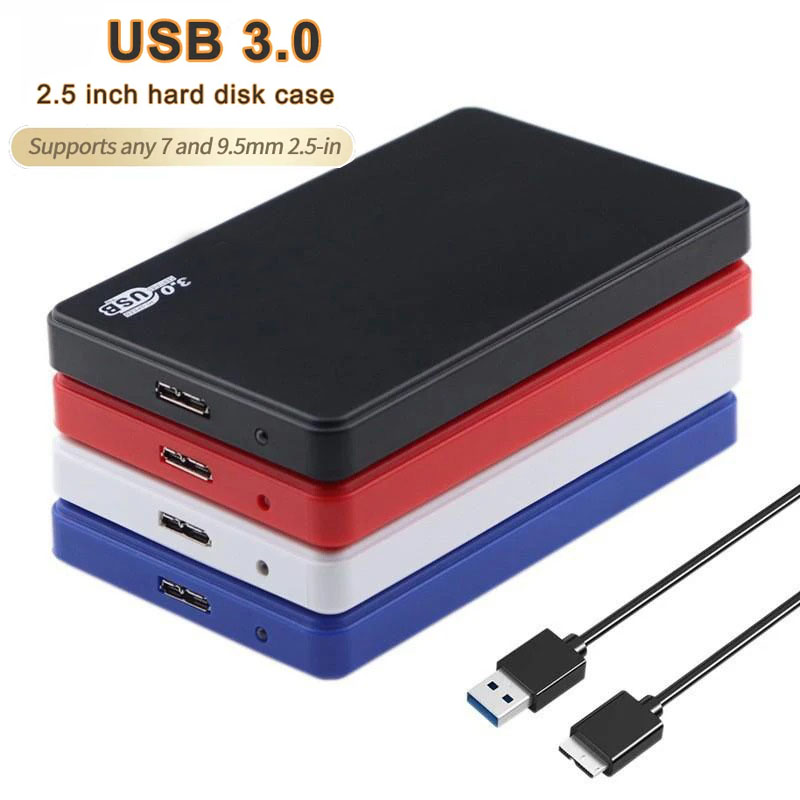 Obudowa na Dysk Zewnętrzny 2.5" USB 3.0 SATA HDD SSD - 5Gbps