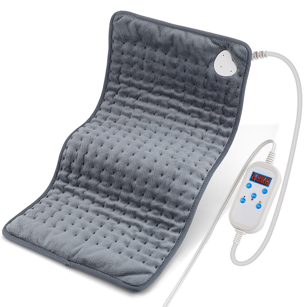 30*60cm poduszka elektryczna elektryczna fizjoterapia koc termiczny ramię powrót ulga w bólu wyeliminować zmęczenie ocieplacz na zimę: UK Plug