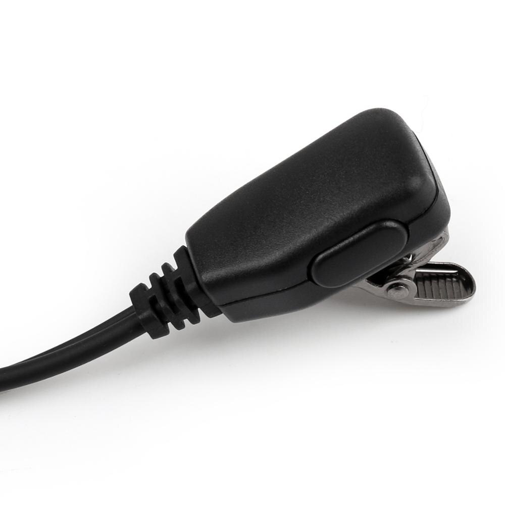 Artudatech 5Pcs 3,5mm G-form Curve Hörer Headset PTT Für Vertex VX231 VX261 VX264 VX351 VX 231 261 264 351