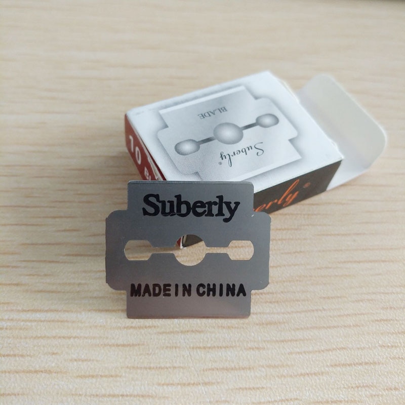 10Pcs Stainless Steel Replacement Blades for Foot Hard Skin Remover Hand Foot File Foot Care Pedicure Machine