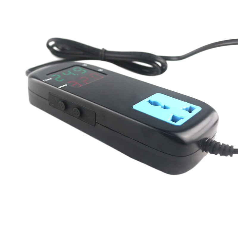 Mh2000 temperatuurregelaar thermostaatregelaar  ac 110v 220v aquarium aquarium contactdoos  -40 ~ 120c microcomputer eu