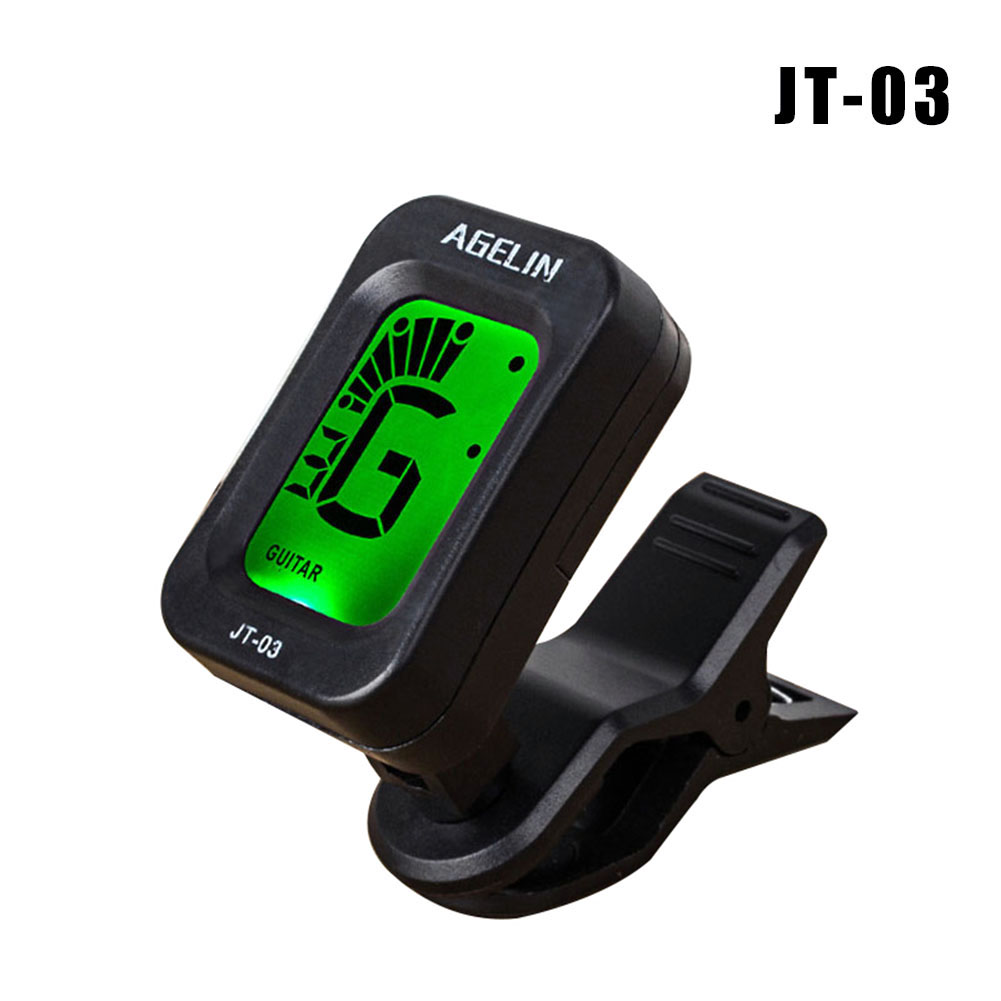Mini Digital Clip Tuner Rotatable Sensitive Accessories for Guitar Bass Violin Ukulele YS-BUY: Dark Khaki