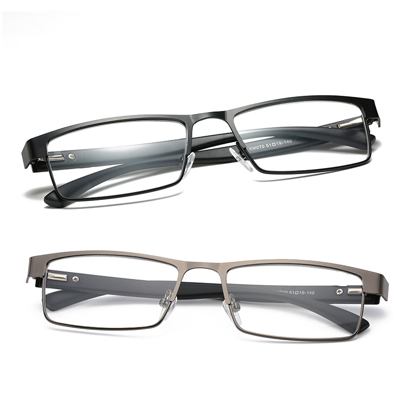 Gafas de lectura para hombres y mujeres, lentes no esféricas, aleación de titanio, presbicia, gafas con dioptrías, hipercopia, gafas de prescripción