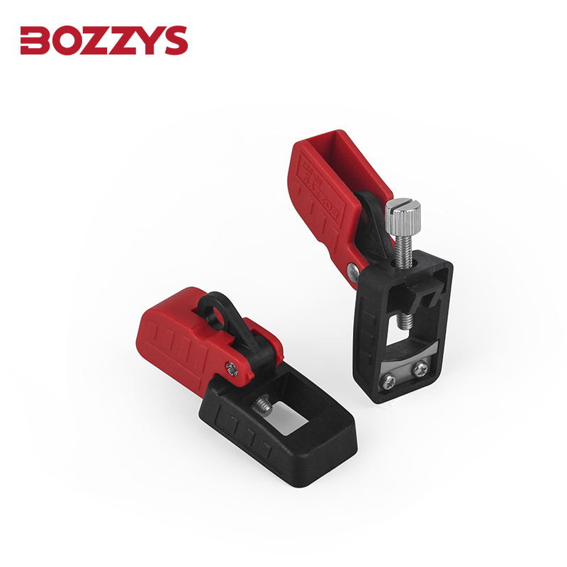 Single-pole and Internal-trip Multi-pole 480 600 Volt Clamp-On Circuit Breaker Lockout Device