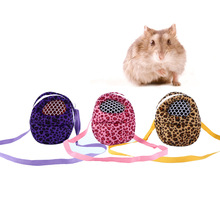 Kæledyrsbæretaske 3 typer kæledyrsbærer leopard hamster rotte pindsvin chinchilla ilder sovende udendørs hamsterpose