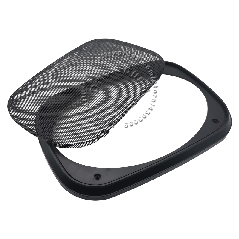 Cubierta cuadrada para parrilla de altavoz de 6x9 pulgadas, red de conversión de protección de malla metálica, círculo decorativo de Audio de coche de grado alto, 6x9 pulgadas
