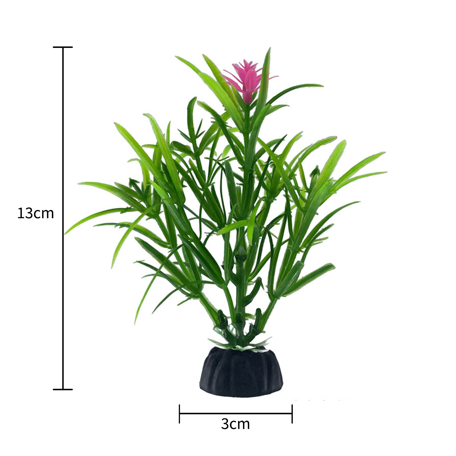 3 x 13cm simulatie kunstplanten aquarium decoratie water onkruid sierplant aquarium aquarium gras decoratie