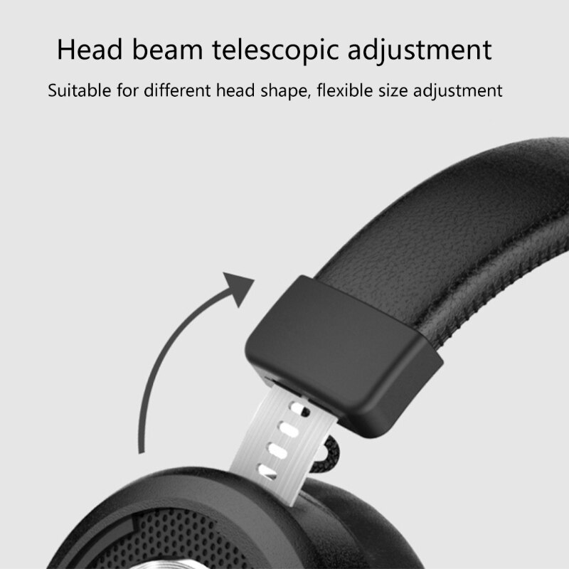 Wired Over Ear Headphones 3.5mm Computer Recording Phone Laptop 68UB