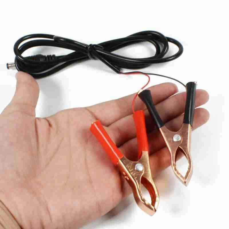 5.2W 12V polycrystalline silicon solar panel with battery 12V volt solar cell mini clip cable