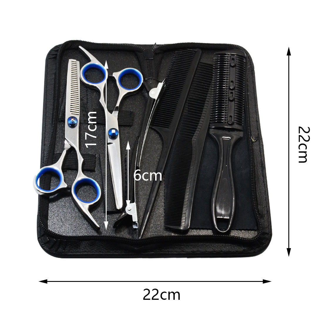 Hairdressing Scissors Kit 11pcs/10pcs/9pcs Hair Cutting Scissors Hair Scissors Tail Comb Hair Cape Cutter Comb