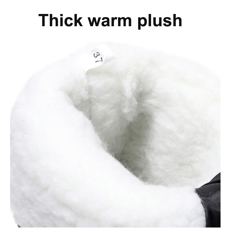 Stivali invernali da donna 2021 nuovi stivali da neve neri scarpe invernali da donna stivali alti termici da esterno impermeabili e antiscivolo