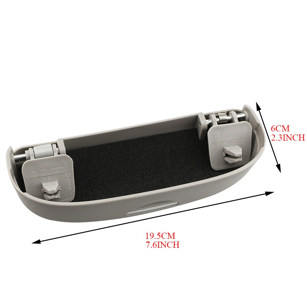 LadyCent Car Sunglasses Holder Organize Glasses Case Storage Box, For
