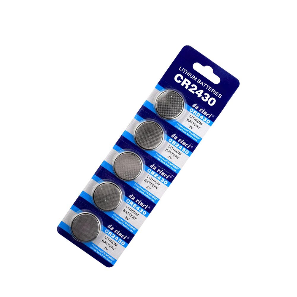 10Pcs CR2430 Button Battery 3V DL2430 BR2430 ECR2430 KL2430 KCR2430 L20 Coin Cells Lithium Batteries For Toy Electronic Scale