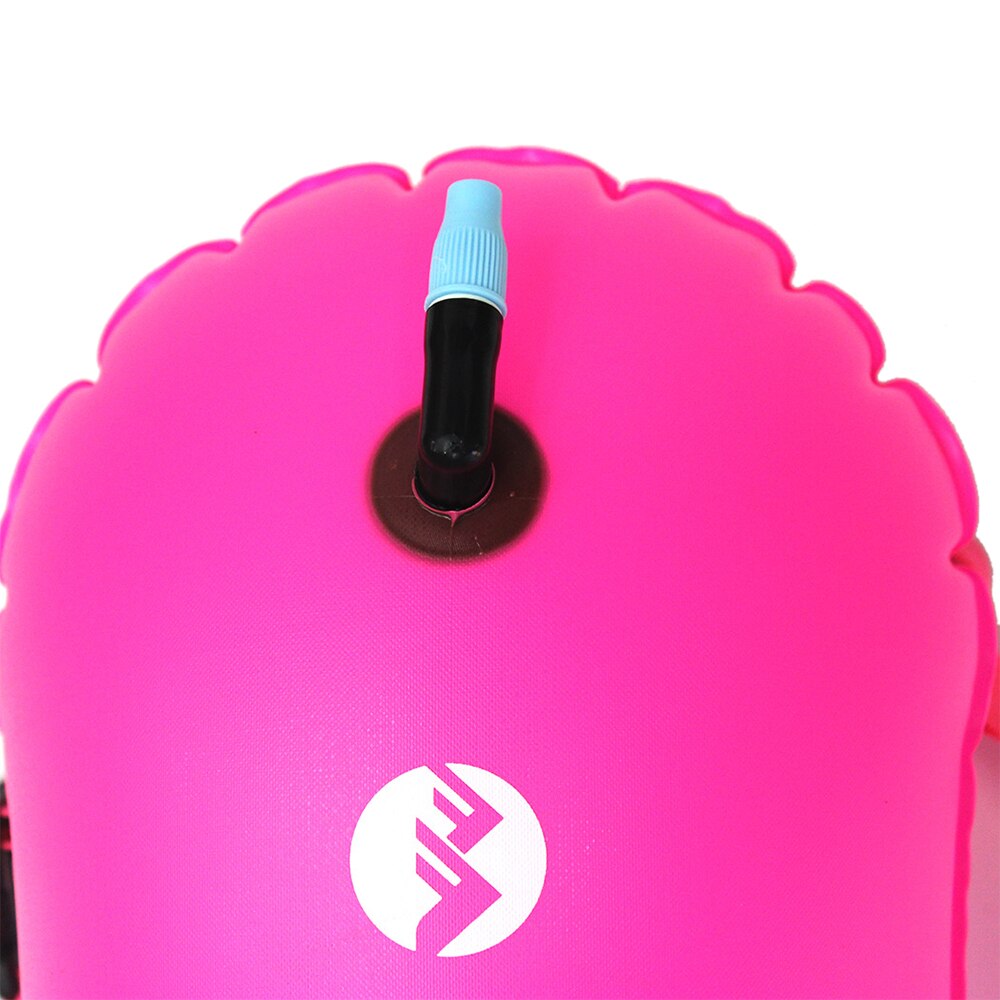 Pva Opgeblazen Draagbare Veiligheid Levensreddende Zwemmen Boei Met Taille Riem Outdoor Water Sport Opvallend Kleur Zwemmen Zak