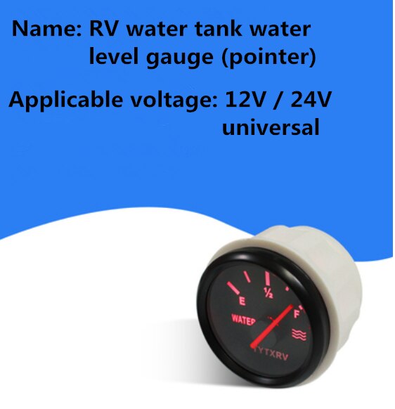 Campingvogn niveausensor til vandtank vandniveau sensorer 0-190 ohm brændstofniveau sensor brændstofsender enhed automatisk måler til bilbåd: Markørvisning